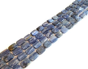 Kyanite 12x16mm Puff Rectangles Semiprecious Gemstone Beads Kyanite 12x16mm Puff Rectangles Semiprecious Gemstone Beads