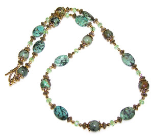 Stormy Seas Necklace Beaded Jewelry Making Kit