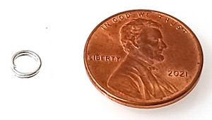 4.5mm Sterling Silver Split Rings 4.5mm Sterling Silver Split Rings