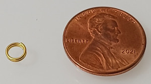 5mm Gold-Plated Split Rings 5mm Gold-Plated Split Rings