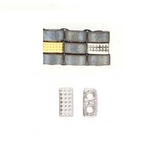 Antique Silver Marathi Half Tila Bead Substitute Antique Silver Marathi Half Tila Bead Substitute