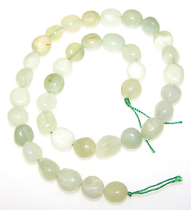 New Jade 7x10mm Irregular Nuggets Semiprecious Gemstone Beads