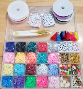 Polymer Clay DIY Beaded Jewelry Making Kit