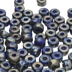 Matubo Size Seed Beads - Royal Blue Rembrandt Matubo Size Seed Beads - Royal Blue Rembrandt