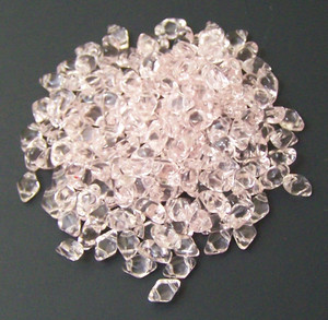 MINI GemDuo 2-Hole Czech Glass 4x6mm Beads - ROSALINE