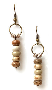 Jasper Oasis Earrings Beaded Jewelry Making Kit