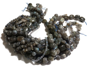 Labradorite Semiprecious Gemstone Beads - 10 Strand Set Labradorite Semiprecious Gemstone Beads - 10 Strand Set