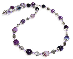 Alluring Allium DIY Beaded Necklace Jewelry Making Kit