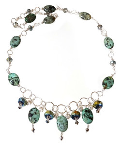 Luminescent Evening DIY Beaded Necklace Jewelry Making Kit Luminescent Evening DIY Beaded Necklace Jewelry Making Kit