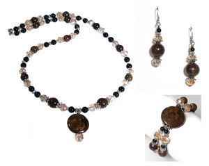 Mocha Delight DIY 3-Piece Beaded Jewelry Making Set Mocha Delight DIY 3-Piece Beaded Jewelry Making Set