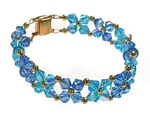 Fashionable Flora DIY Beaded Bracelet Jewelry Making Kit