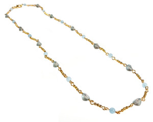 Beachy Glass DIY Necklace Beaded Jewelry Making Kit Beachy Glass DIY Necklace Beaded Jewelry Making Kit
