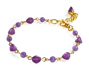 Starlace Amethyst DIY Bracelet Beaded Jewelry Making Kit