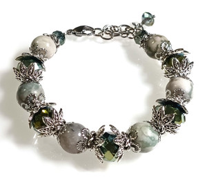 Verdant Crown DIY Bracelet Beaded Jewelry Making Kit