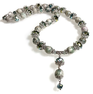 Verdant Crown DIY Necklace Beaded Jewelry Making Kit