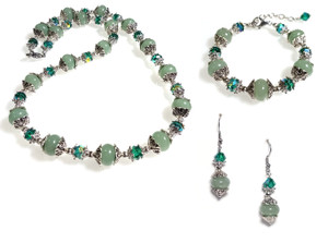 Emerald Grove DIY Beaded Jewelry Making Set