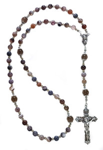 Botswana Agate DIY Beaded Rosary Making Kit