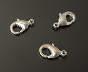 10 SP Lobster Clasps - 15x8mm 10 SP Lobster Clasps - 15x8mm