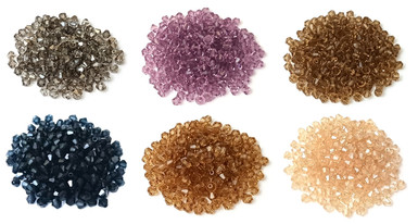 Preciosa Glass Crystal Bicones