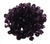 Plum Purple 6mm Glass Crystal Bicone Beads