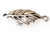 Antique Silver-Plated 11x28mm Single Leaf Connectors Antique Silver-Plated 11x28mm Single Leaf Connectors