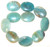Amazonite 30x40mm Puff Oval Semiprecious Gemstone Beads