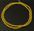 4 Dozen Czech 3mm Fire-Polished Glass Beads - Yellow 4 Dozen Czech 3mm Fire-Polished Glass Beads - Yellow