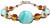 Sparkling Amazonite Beaded Jewelry Making Set Sparkling Amazonite Beaded Jewelry Making Set