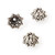 50 Antique SP - 6x10mm Decorative Bead Caps