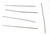 Gunmetal 0.02Inch x 2.Inch Head Pins