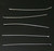 100 - Silver-Plated 0.021 inch x 2 inch Head Pins