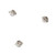 Antique SP 4x5mm Bicone Beads Antique SP 4x5mm Bicone Beads