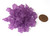 50 Amethyst Flower Beads - Style #2