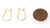 50 Pairs of Gold-Plated Closed Loop Earrings 50 Pairs of Gold-Plated Closed Loop Earrings