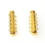 Gold-Plated 30x10mm Super Strong 5-Strand Magnetic Slide Clasps