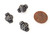 5 Antique Silver-Plated 15x12mm Fancy Bicone Metal Beads