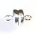 5 Silver-Plated 6x4mm Super Strong Magnetic Clasps 5 Silver-Plated 6x4mm Super Strong Magnetic Clasps