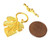10 Gold-Plated 37x22mm Grape Leaf Toggle Clasps 10 Gold-Plated 37x22mm Grape Leaf Toggle Clasps