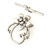 10 Antique Silver-Plated 20x29mm Flower Toggle Clasps 10 Antique Silver-Plated 20x29mm Flower Toggle Clasps