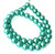 CLOSEOUT - 1 Strand of 10mm Glass Economy Pearls - Cerulean CLOSEOUT - 1 Strand of 10mm Glass Economy Pearls - Cerulean