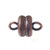 Antique Copper 6x4mm Super Strong Magnetic Clasps Antique Copper 6x4mm Super Strong Magnetic Clasps