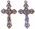 Gunmetal Crucifix #52x30mm Gunmetal Crucifix #52x30mm