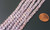 1 Strand of Pink AB 6x4mm Glass Crystal Rondelles
