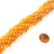 1 Strand of Sun Burst AB 6x4mm Glass Crystal Rondelles