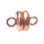 Copper-Plated 6x4mm Super Strong Magnetic Clasps Copper-Plated 6x4mm Super Strong Magnetic Clasps