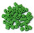 Miyuki 4mm Square Beads - Solid Green