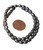 50 - 4x6mm Rice-Shaped Non-Magnetic Hematite Beads 50 - 4x6mm Rice-Shaped Non-Magnetic Hematite Beads