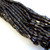 8x5mm Faceted Tube Magnetic Hematite Beads