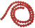 6mm Round Semiprecious Gemstone Beads - Red Jasper