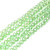 Peridot AB 8x5mm Crystal Rondelles